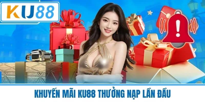 Khuyến Mãi KU88 Thưởng Nạp Lần Đầu